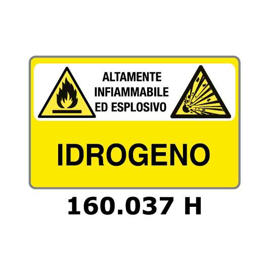 Targa ALTAMENTE INFIAMMABILE ED ESPLOSIVO - Trust Print