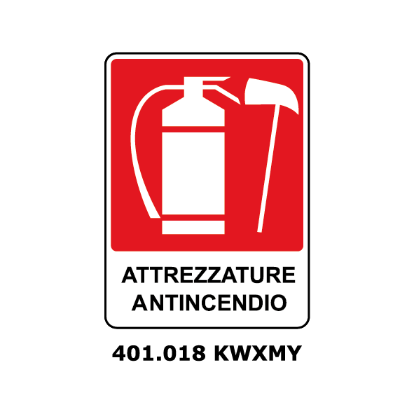 Targa ATTREZZATURE ANTINCENDIO - Trust Print