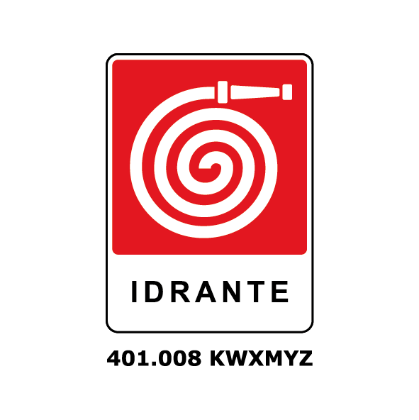 Targa IDRANTE - Trust Print