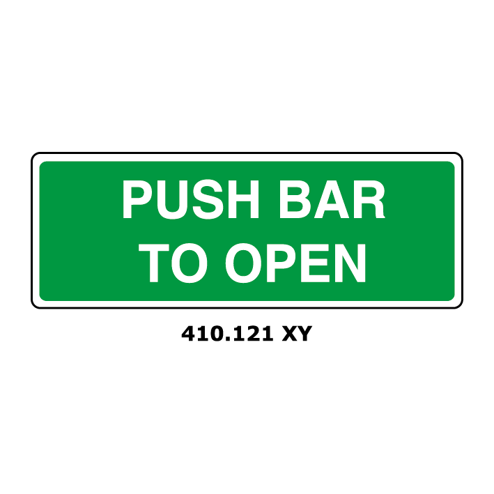 Targa PUSH BAR TO OPEN - Trust Print