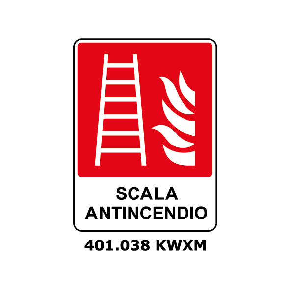 Targa SCALA ANTINCENDIO - Trust Print