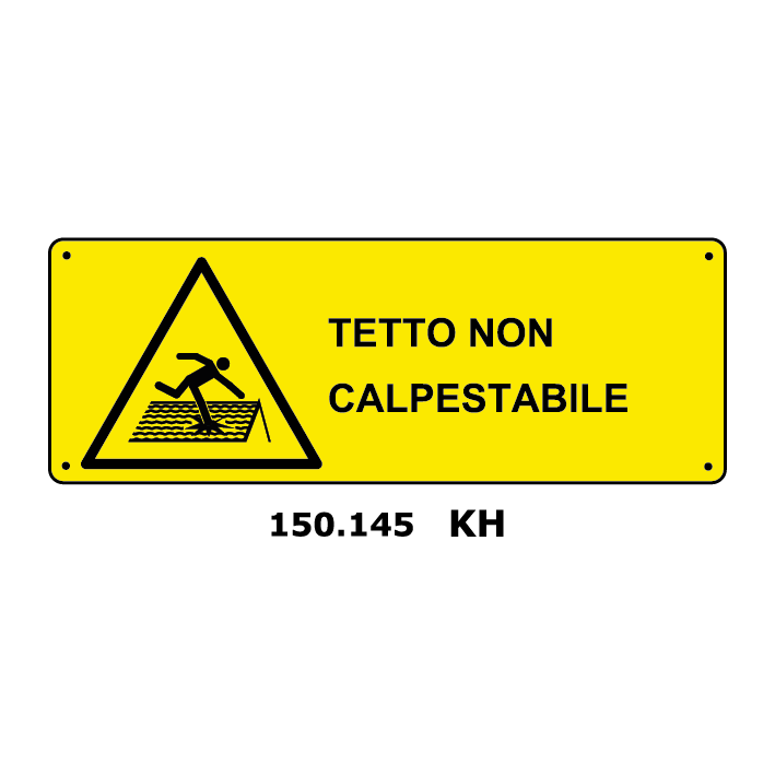 Targa TETTO NON CALPESTABILE - Trust Print