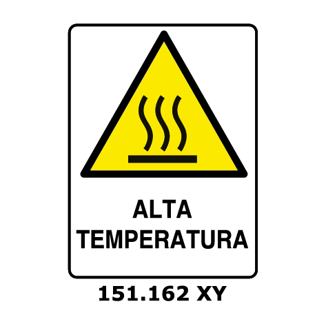 Targa ALTA TEMPERATURA