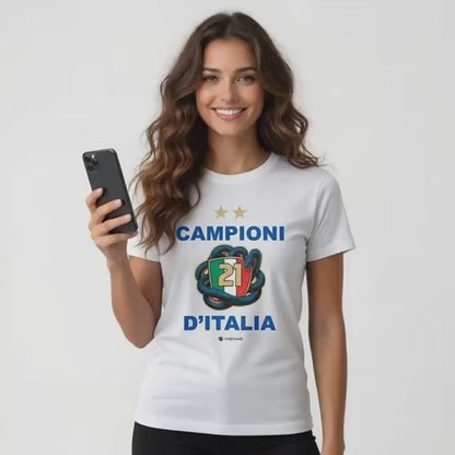 T-shirt Inter Campioni d’Italia 2026