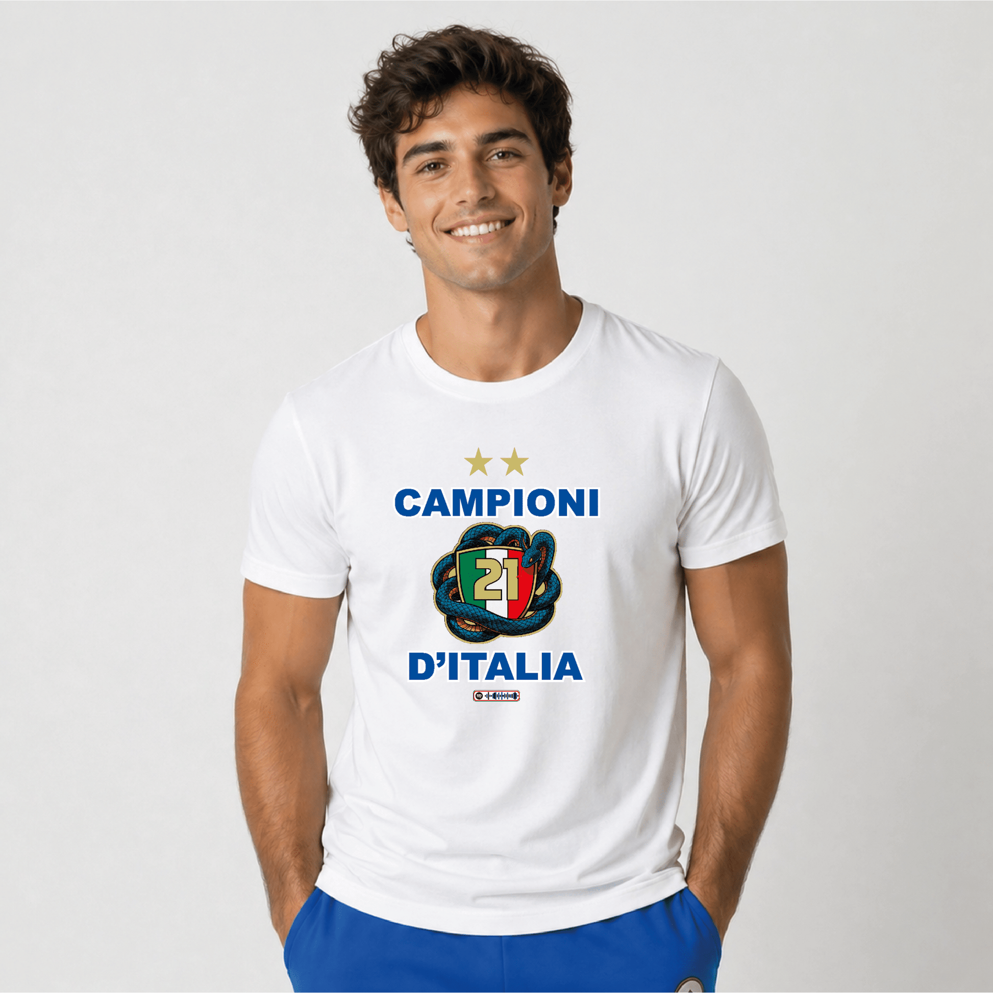 T-shirt Inter Campioni d’Italia 2026 - Trust Print