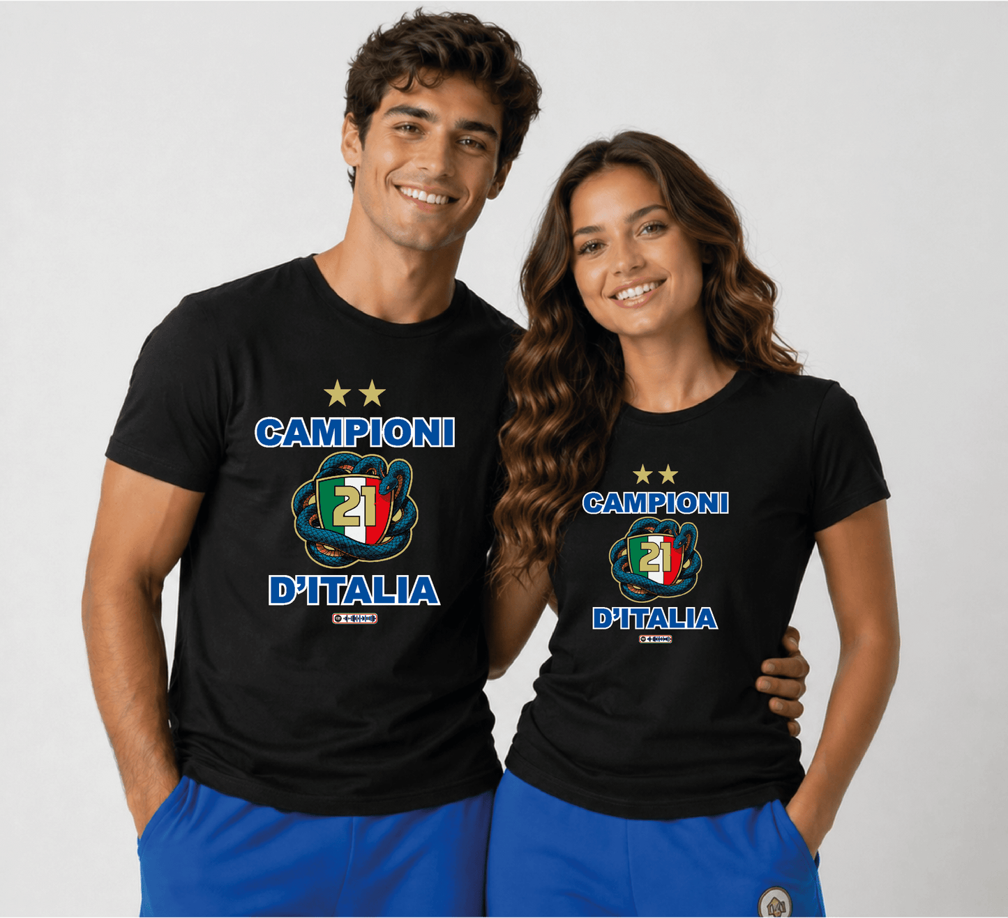 T-shirt Inter Campioni d’Italia 2026 - Trust Print