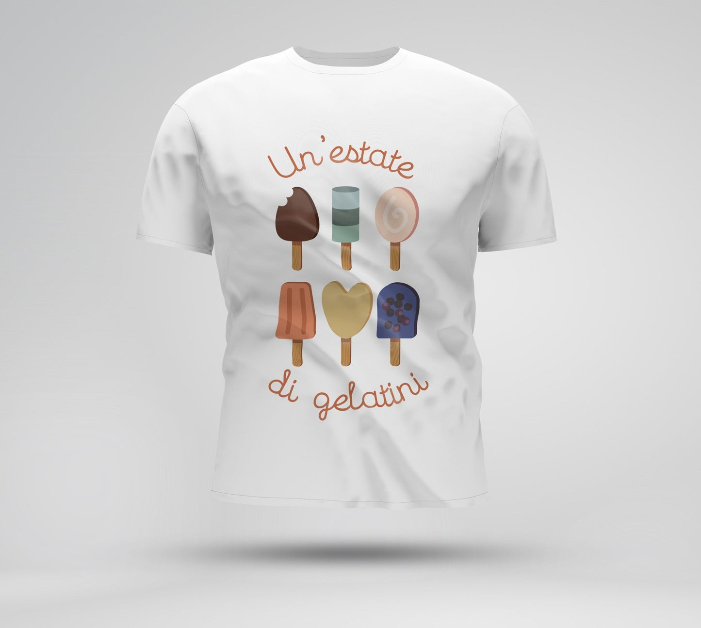 T-SHIRT "Un'estate di gelatini" - Trust Print