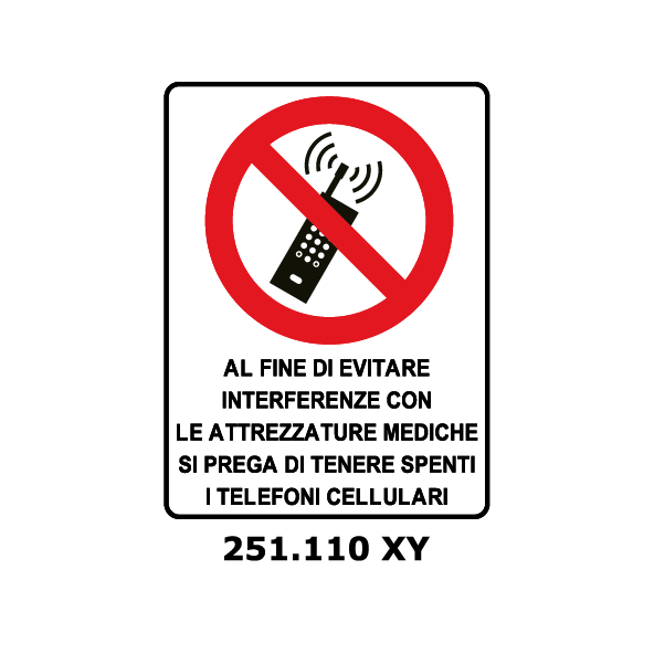 Targa AL FINE DI EVITARE INTERFERENZE - Trust Print