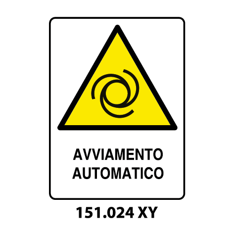 Targa AVVIAMENTO AUTOMATICO - Trust Print