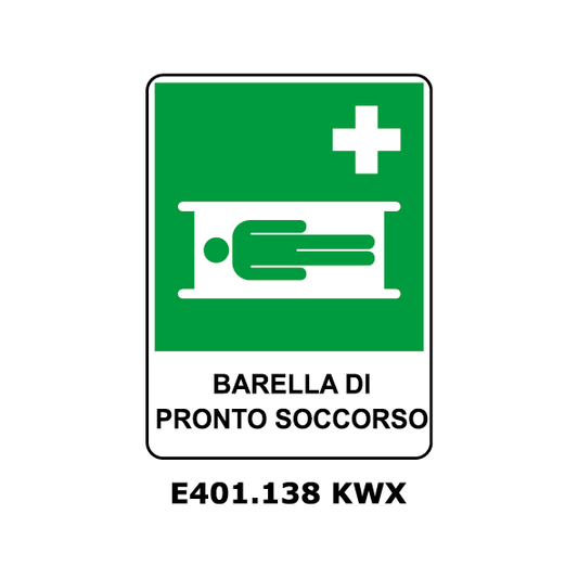 Targa BARELLA DI PRONTO SOCCORSO - Trust Print