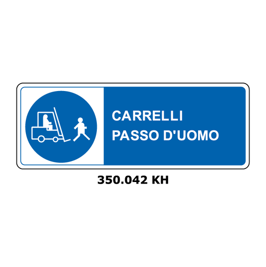 Targa CARRELLI PASSO D'UOMO - Trust Print
