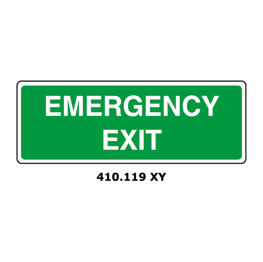 Targa EMERGENCY EXIT - Trust Print