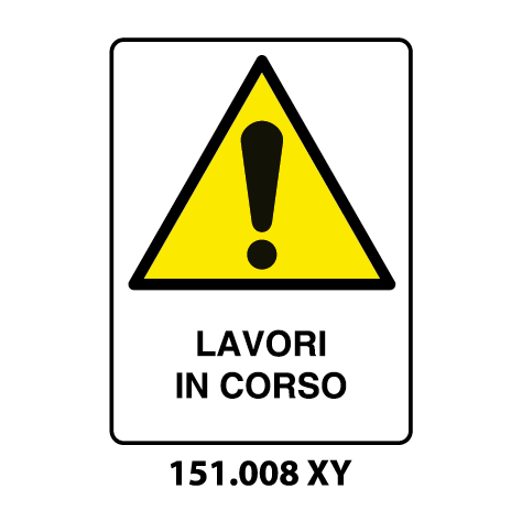Targa LAVORI IN CORSO - Trust Print