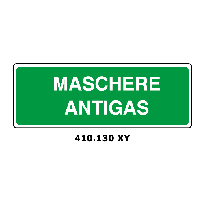 Targa MASCHERE ANTIGAS - Trust Print