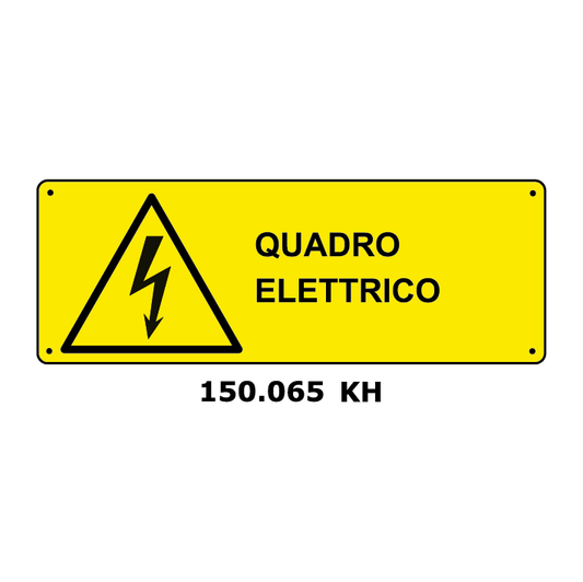 Targa QUADRO ELETTRICO - Trust Print