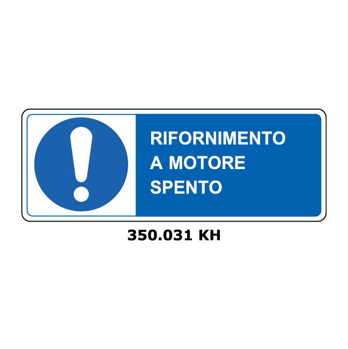 Targa RIFORNIMENTO A MOTOTRE SPENTO - Trust Print