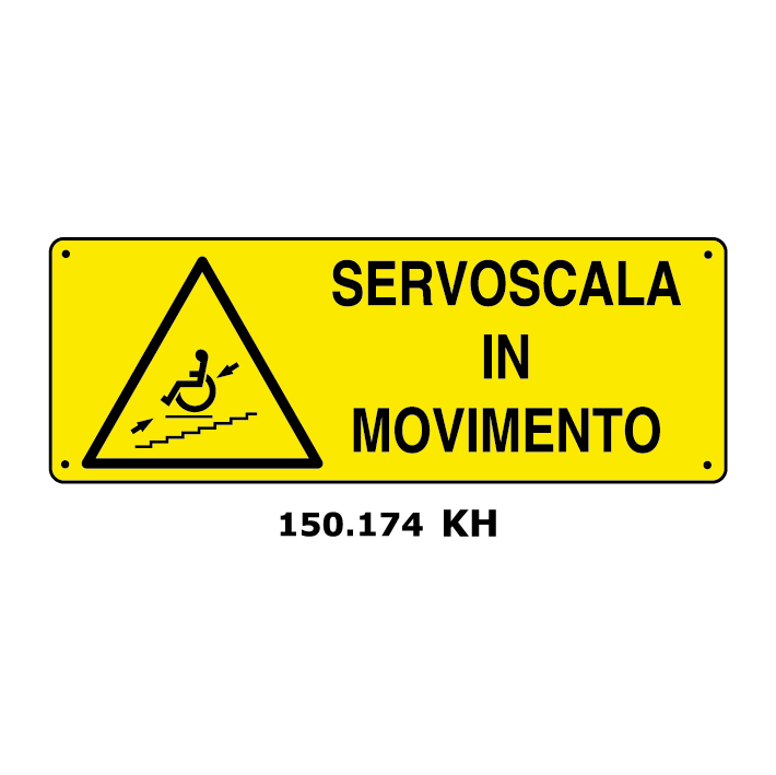 Targa SERVOSCALA IN MOVIMENTO - Trust Print