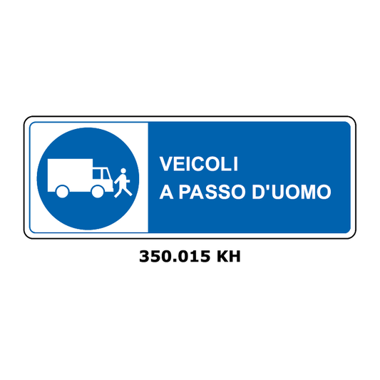 Targa VEICOLI A PASSO D'UOMO - Trust Print